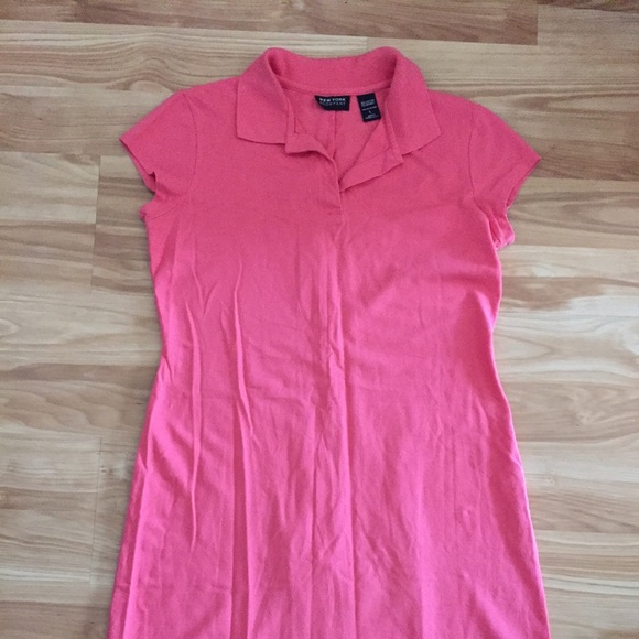 New York and Co - coral Pink Dress - Picture 2 of 4