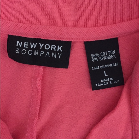 New York and Co - coral Pink Dress - Picture 4 of 4