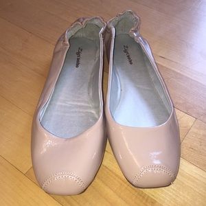 Size 7 Women's Nude Ballet Flats