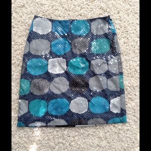 Ann Taylor Multipattern Skirt