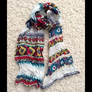 Aztec Pattern Scarf