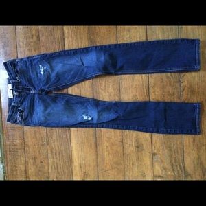 0 regular Hollister dark skinny jeans -long