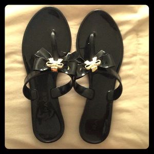 Rampage Black Bow sandals . Brand New!