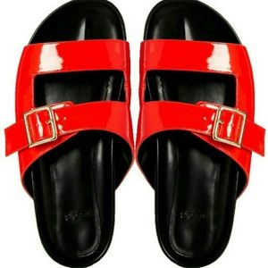 Asos Coral Fold Up Sliders