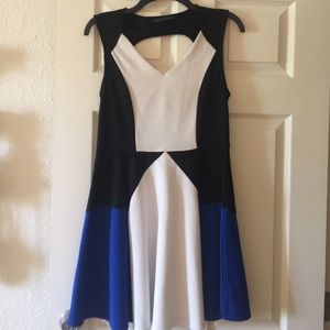 Color block dress
