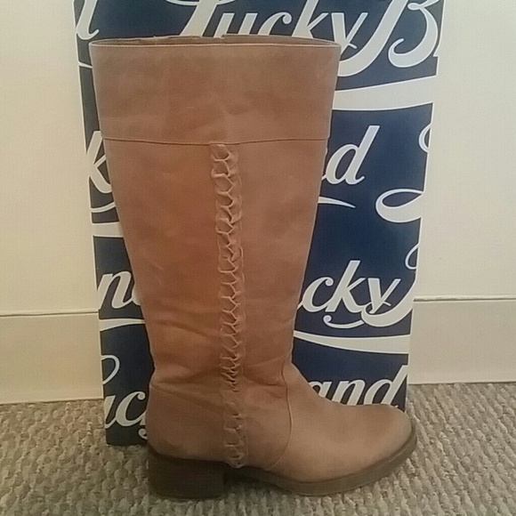 *New* Lucky Brand Tan Riding Boots