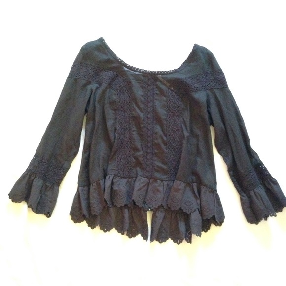 Free People Lace Top