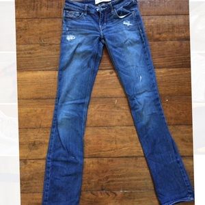 skinny Hollister jeans, size 0 regular, length 33