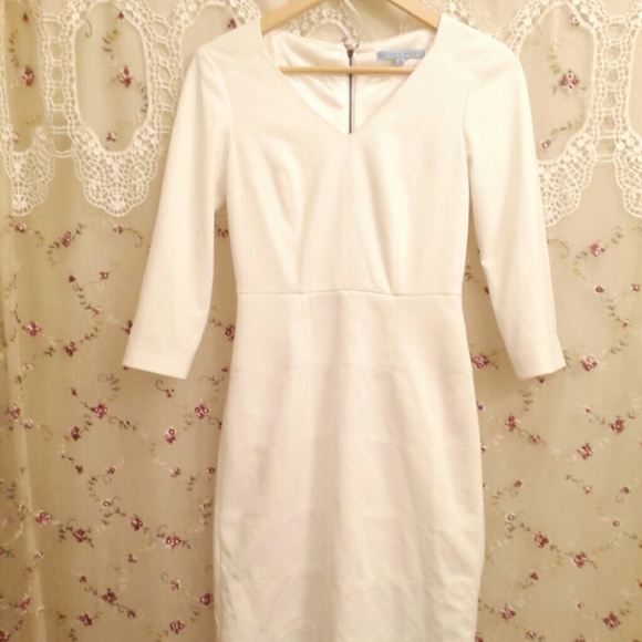 White Form-Fitting Dress