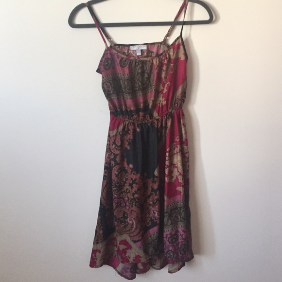 Tribal patterned dress