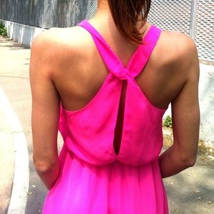 H&M Neon Pink Dress