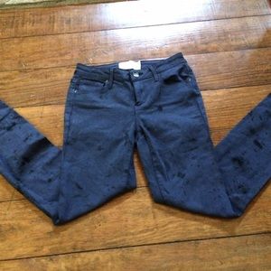 RACHEL skinny jeans, grayish navy, size 25