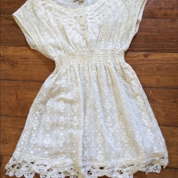 Forever 21 small cream dress