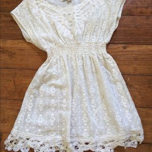 Forever 21 small cream dress