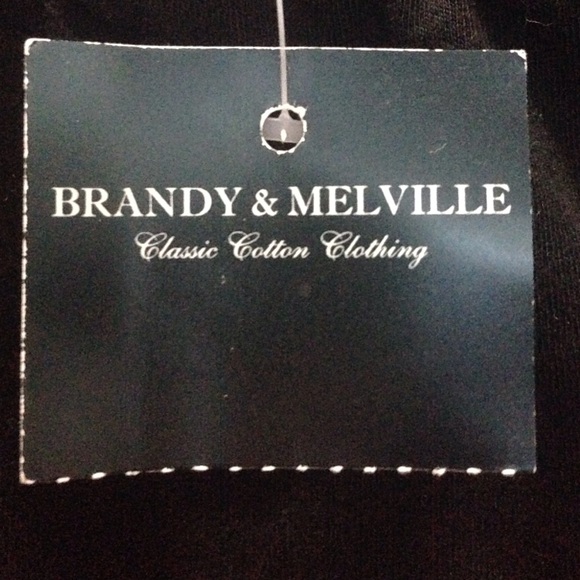 Brandy Melville Black Cross Back Dress - Picture 3 of 4