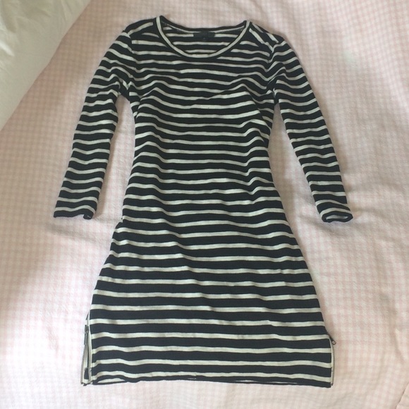 J.Crew Striped Shift Dress