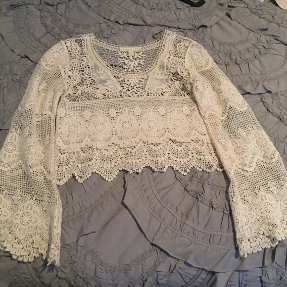 Urban outfitters lace shirt