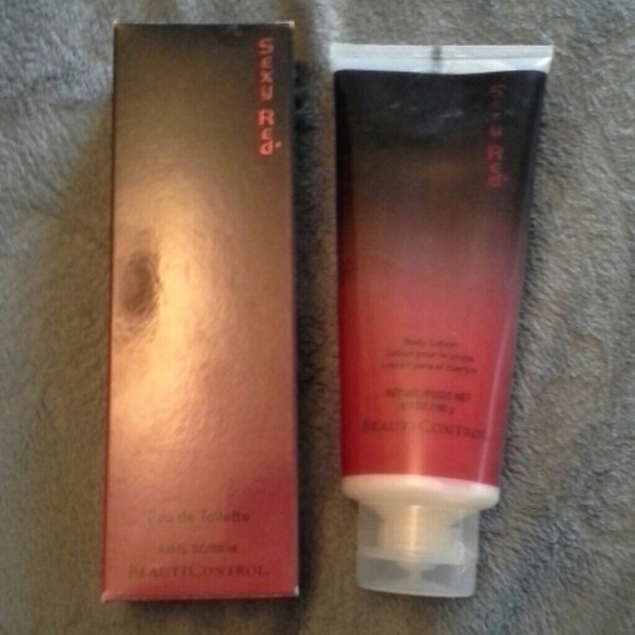 Luxury perfume and body lotion set