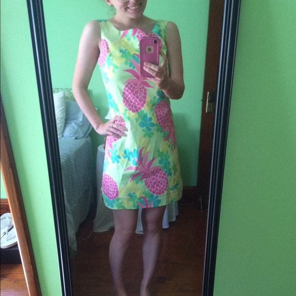 Lilly Pulitzer tropical punch shift dress