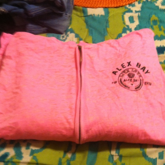 Zip up hoodie