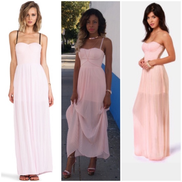 Blaque Label  Dresses & Skirts - Blaque Label Pink Maxi Dress