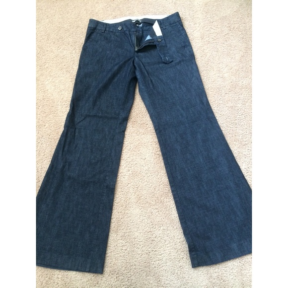 Gap trouser style jeans size 10 stretch