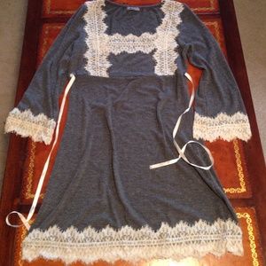 Lovely lace lined dress