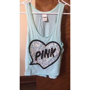 Pink Victoria secret tank top
