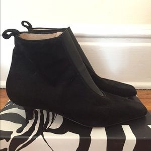 Manolo Blahnik Black Booties