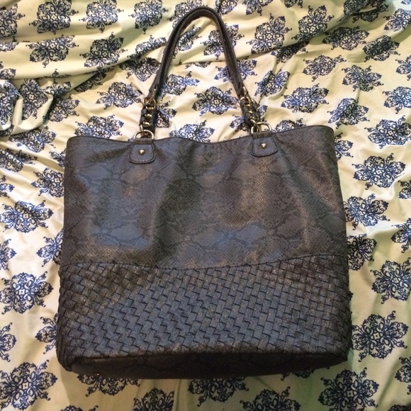 Dark gray Deux Lux tote