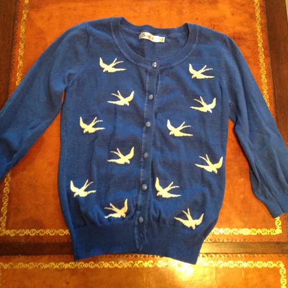 Swallow Bird Cardigan