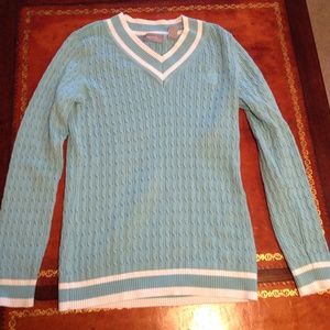 The tennis sweater