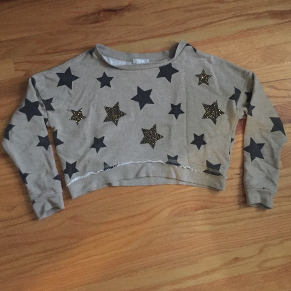Crop sweater