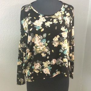 Floral Knit Dolman