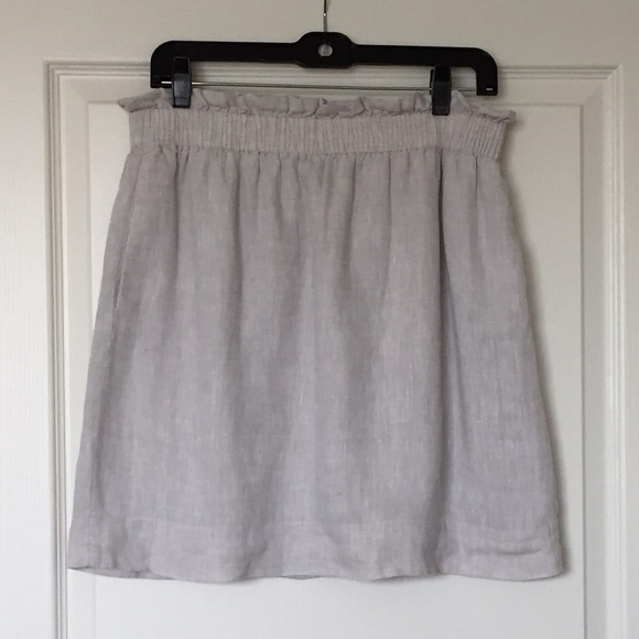 J. Crew Linen Skirt
