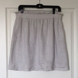 J. Crew Linen Skirt