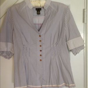 Anthropologie, fei brand cotton top.