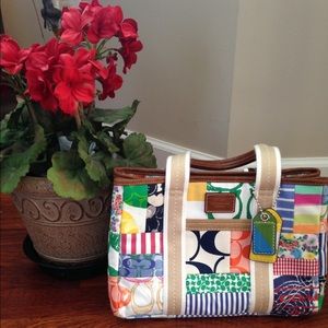 Coach patchwork purse
