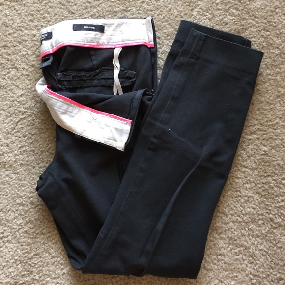 Jcrew Minnie Pants- charcoal grey