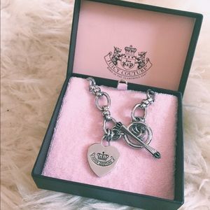 Juicy Couture silver chain necklace