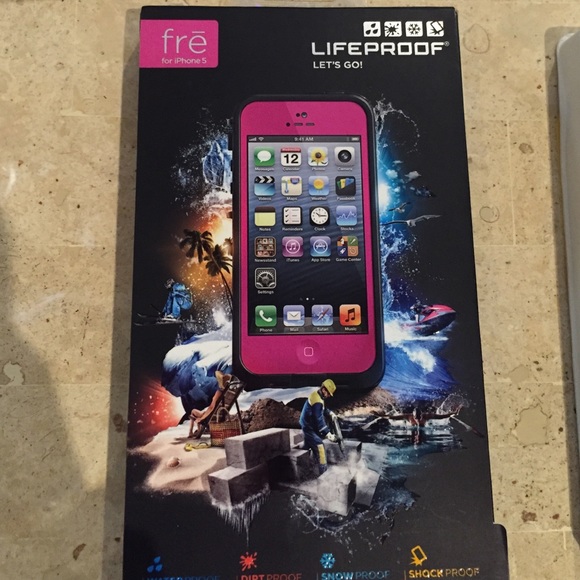 Pink Life Proof for iPhone 5/5s !!