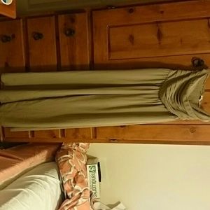 Tan jumpsuit