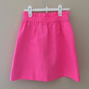 J.Crew hot pink skirt