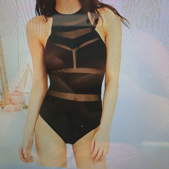 Black urban outfitters bodysuit