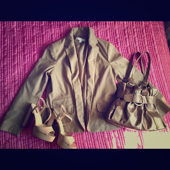 Tan blazer