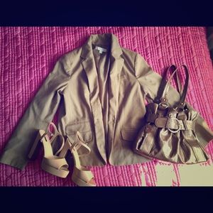 Tan blazer