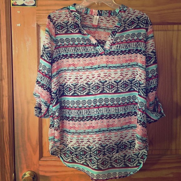 Tribal pattern tunic