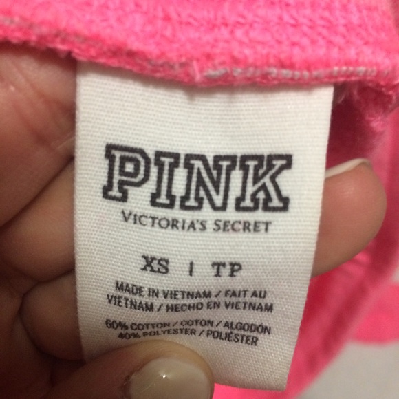 ❌SOLD❌Pink collegiate pants - Picture 2 of 2