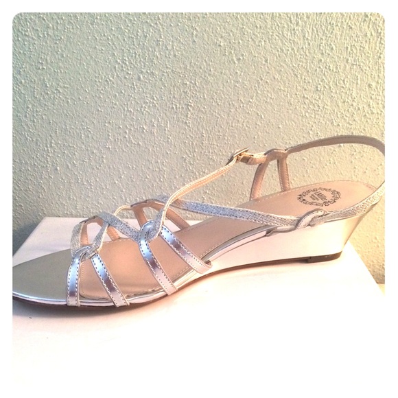 2in silver wedges!