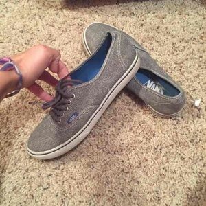 Grey vans